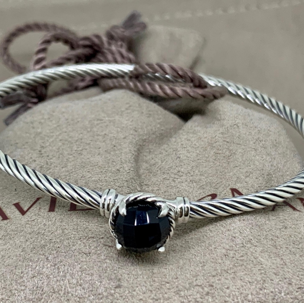 David Yurman Chatelaine Bracelet Black Onyx